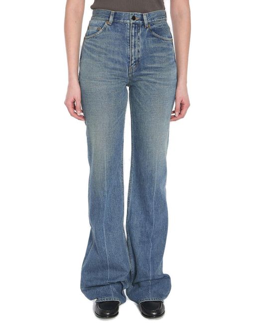 Saint Laurent Blue 70S Jeans
