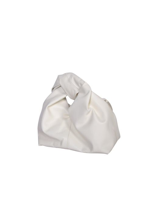 J.W. Anderson Twister Hobo White Bag
