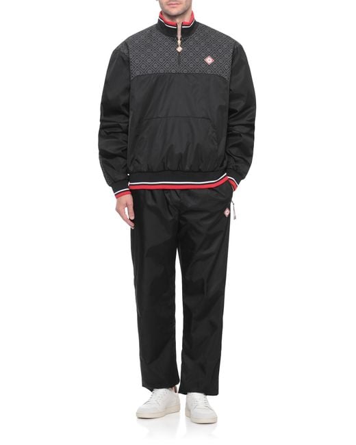 Casablanca Black Monogram Pants for men