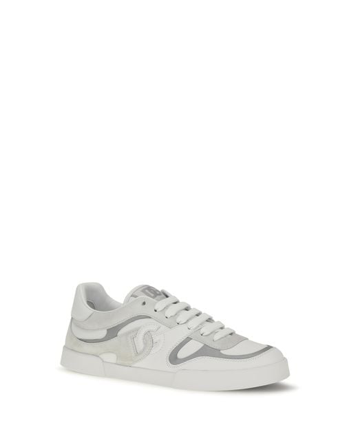 Dolce & Gabbana White Portofino Sneakers for men