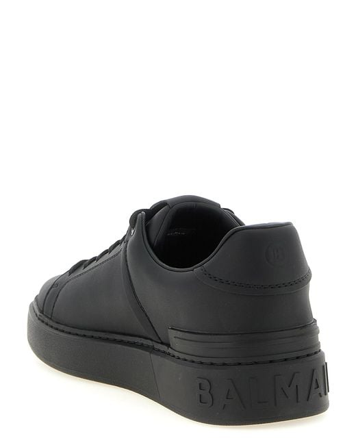 Balmain Black 'B-Court' Sneakers for men