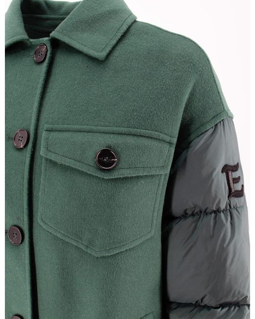 ERMANNO FIRENZE Green Down Jacket