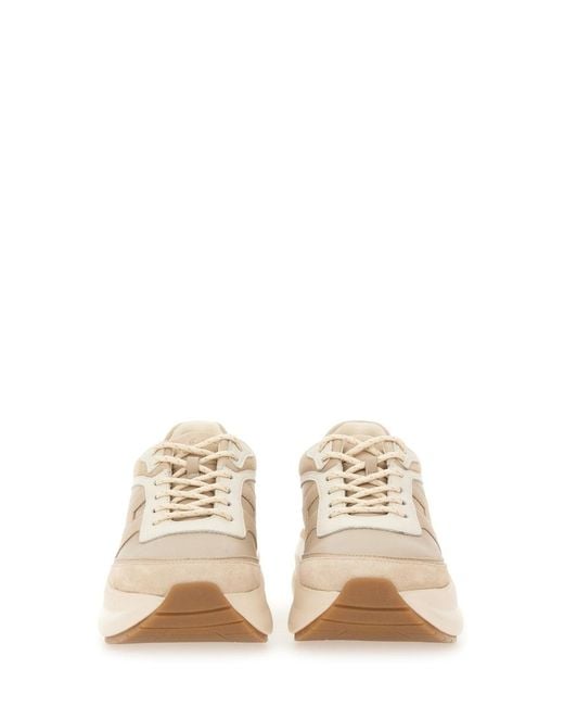 Hogan Natural Sneaker H696 Leather Trainers