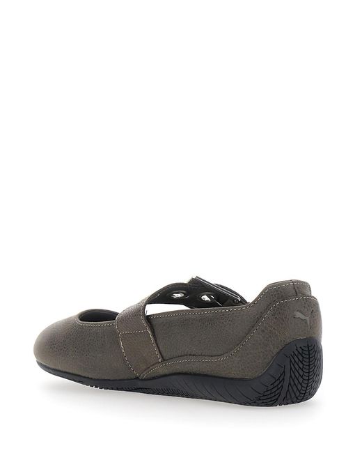 PUMA Gray Sneakers Speedcat Ballerina Shoes