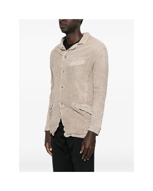 Giorgio Brato Natural Leather Jacket for men