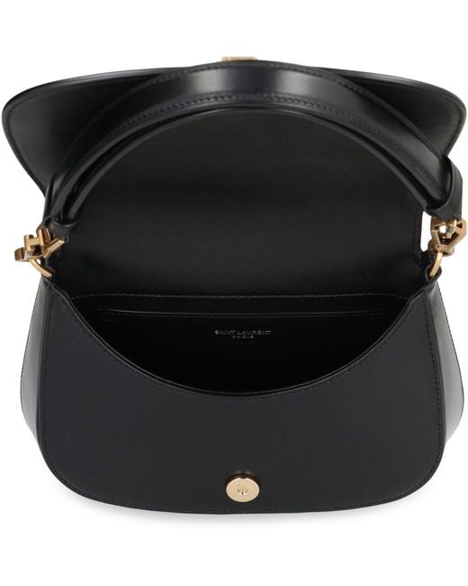 Saint Laurent Black Voltaire Leather Mini Handbag Calfskin Handbags