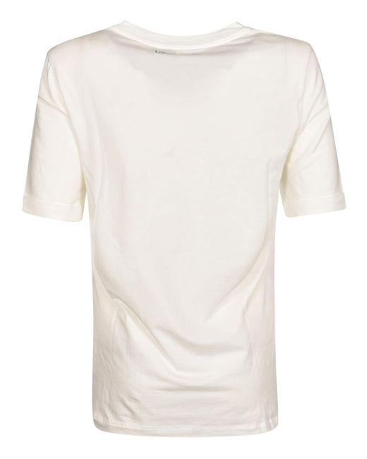 Lorena Antoniazzi White Logo T-Shirt