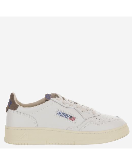 Autry Multicolor Sneakers Medalist Low Leather Trainers for men