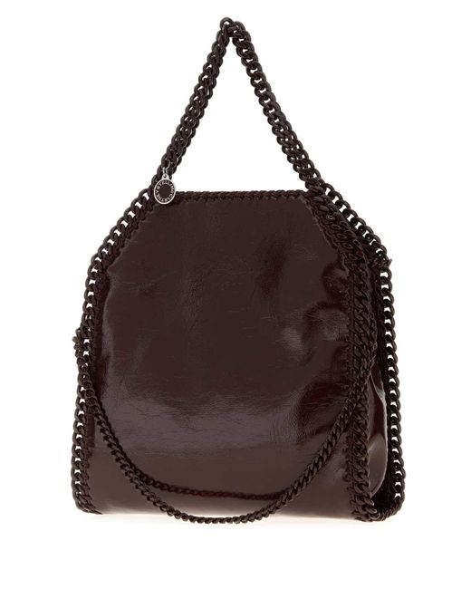 Stella McCartney Brown Chocolate Alter Mat Mini Falabella Handbag
