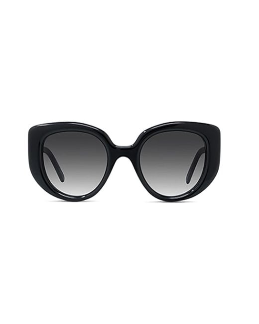 Loewe Black Round Frame Sunglasses