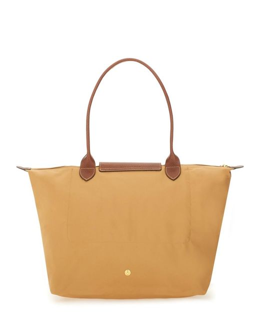 Longchamp White Shoulder Bag Le Pliage