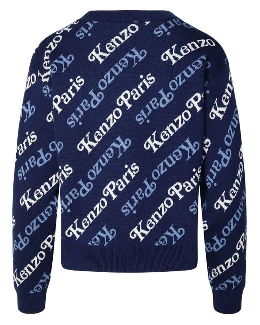 KENZO Blue Knitwear