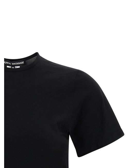 Junya Watanabe Black Sculptural Background T-Shirt