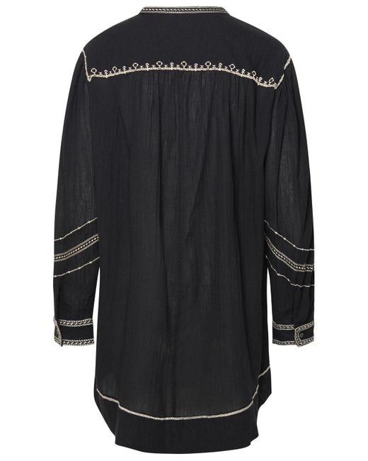 Isabel Marant Black 'Pradel' Cotton Dress