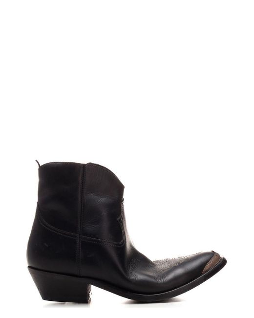 Golden Goose Deluxe Brand Black Young Ankle Boots