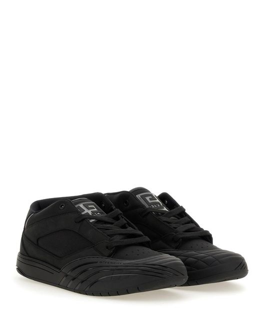 Givenchy Black Skate Sneakers Calf Leather Trainers for men