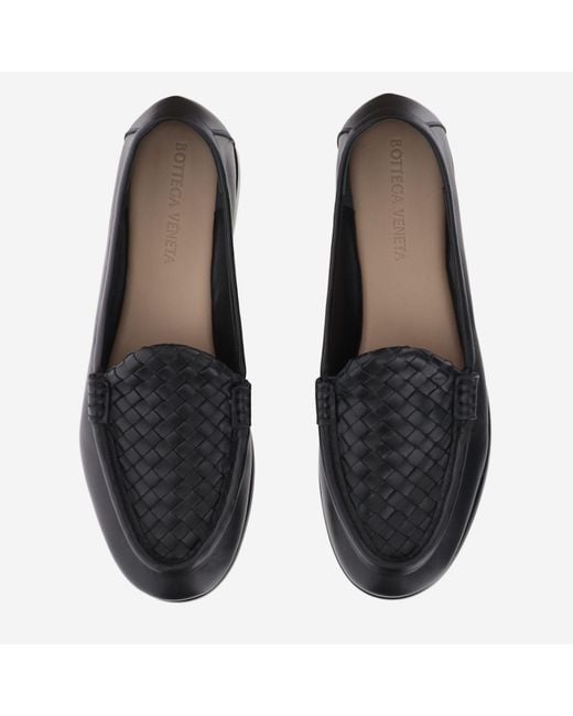 Bottega Veneta Brown Loafers Silenzio Leather Lambskin for men