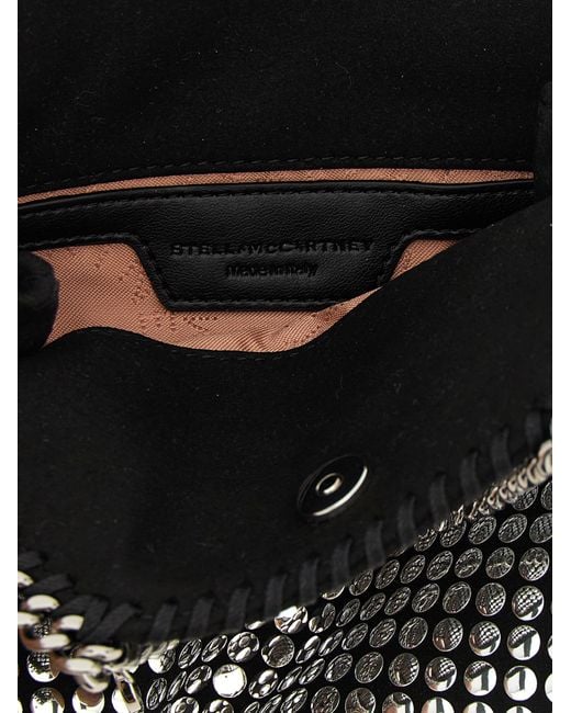 Stella McCartney Black Tiny Falabella Handbag