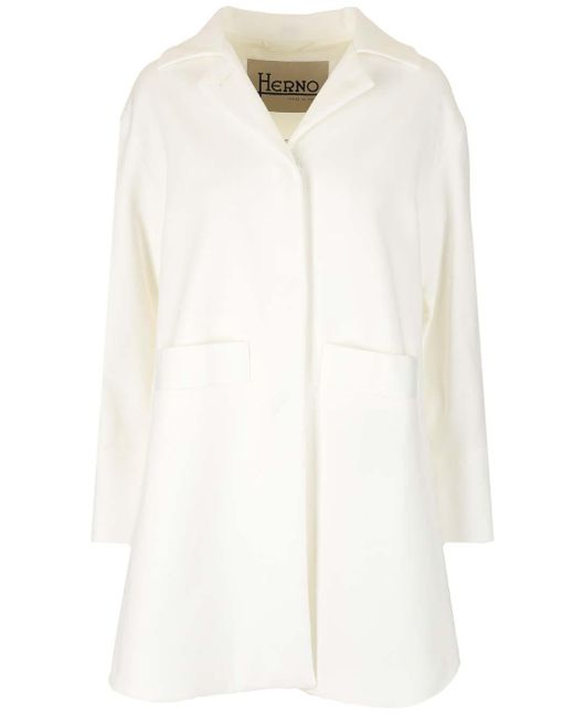 Herno White Audrey Coat