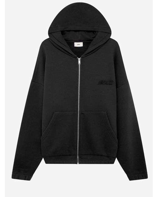Autry Black Cotton Sweatshirt Sweatshirts for men