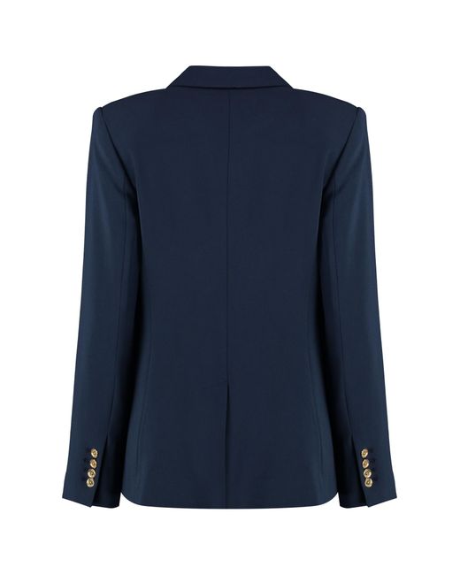 MICHAEL Michael Kors Blue Single-breasted One Button Jacket