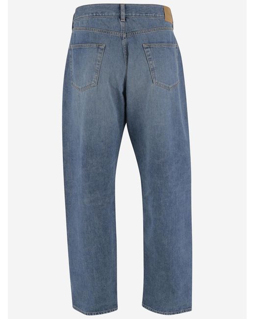 Saint Laurent Blue Mick Jeans Cotton Denim for men