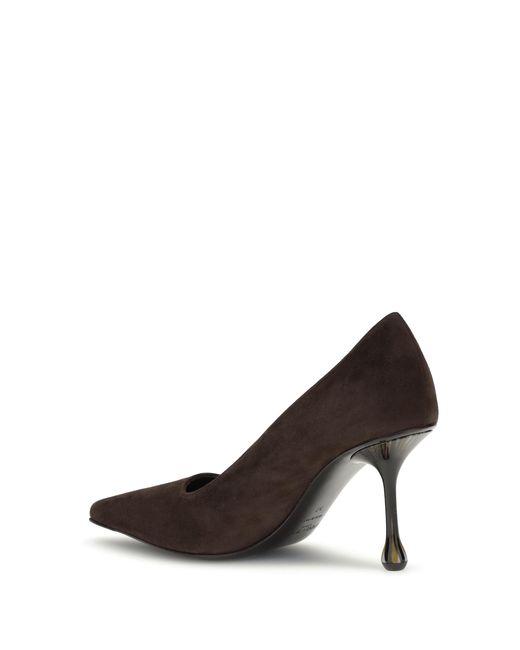 Jimmy Choo Black Ixia Pumps Leather Upper