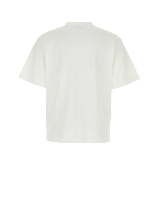 Off-White c/o Virgil Abloh White Cotton Oversize T-shirt for men