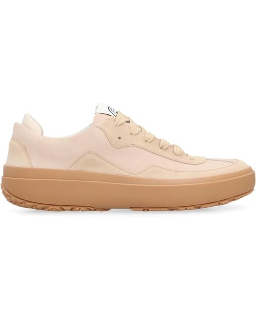 Canada Goose Pink Ossington Low-Top Sneakers Leather Trainers