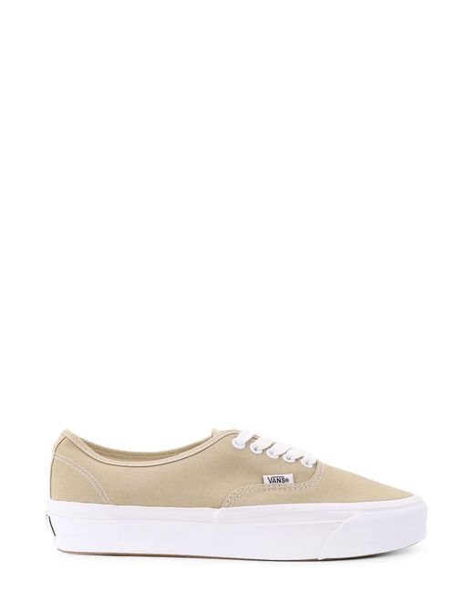 Vans White Lx Authentic 44 Canvas Sneakers for men