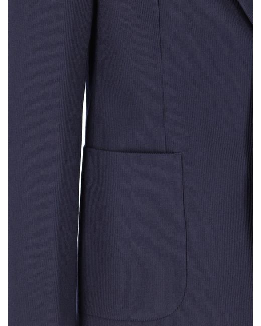 Giorgio Armani Blue Single Breasted Tailored Blazer for men