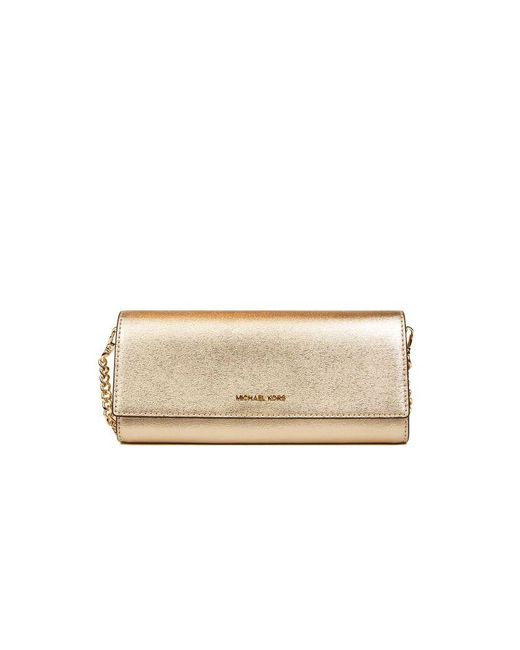 Michael Kors Natural Clutch Bag Leather Clutches