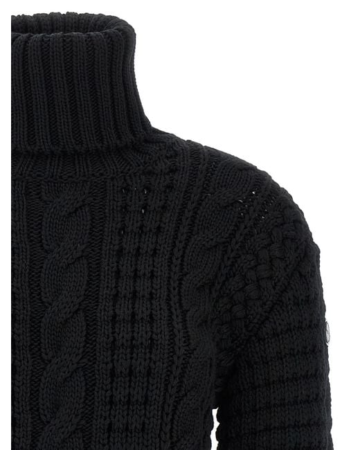 Moncler Genius Black Moncler X Edward Enninful Tricot Turtleneck Sweater