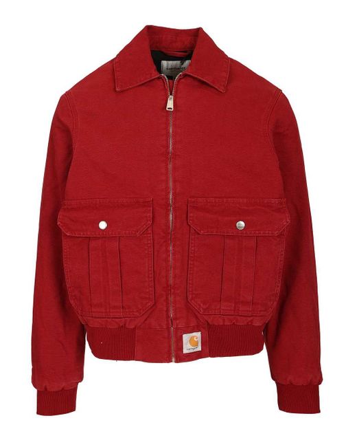 Carhartt Red 'Stanton' Jacket for men