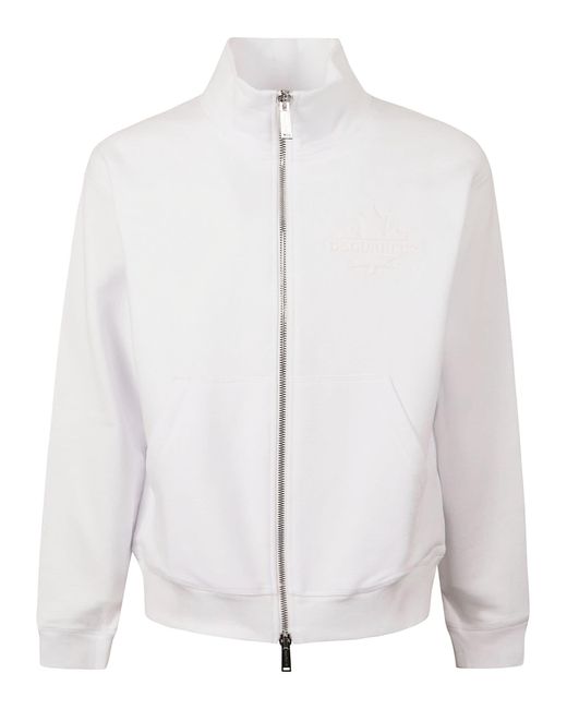 DSquared² White Cool Fit Sweatshirt for men