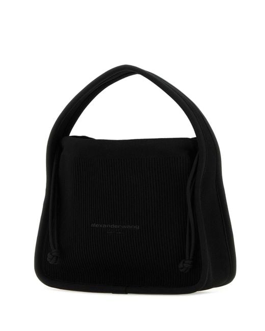 Alexander Wang Black Fabric Small Ryan Handbag