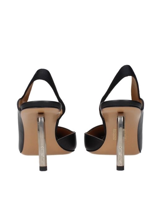 Off-White c/o Virgil Abloh Blue Off Sandals Leather