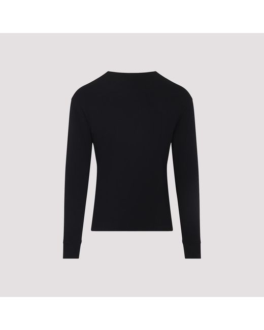Tom Ford Blue Henley T-Shirt for men