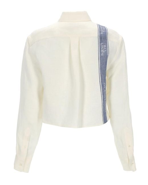 J.W. Anderson White Shirt Linen