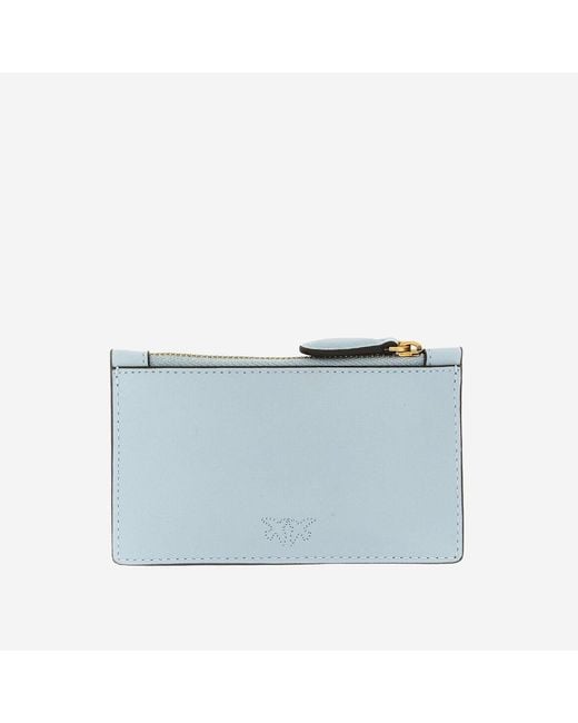 Pinko Blue Card Holder Leather Wallets & Purses
