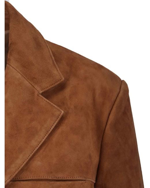 DUNST Brown Suede Jacket
