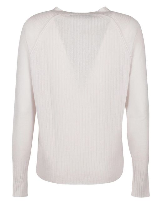 360cashmere White Katya Sweater