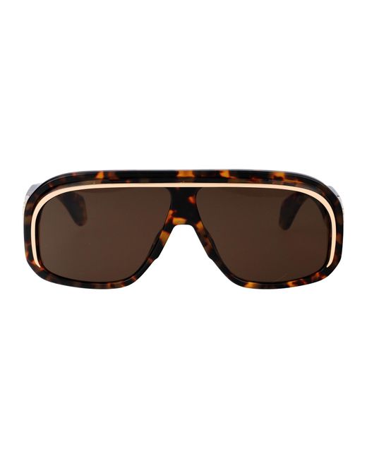 Palm Angels Brown Reedley Sunglasses