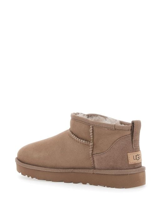 Ugg Brown W Classic Ultra Mini Ii