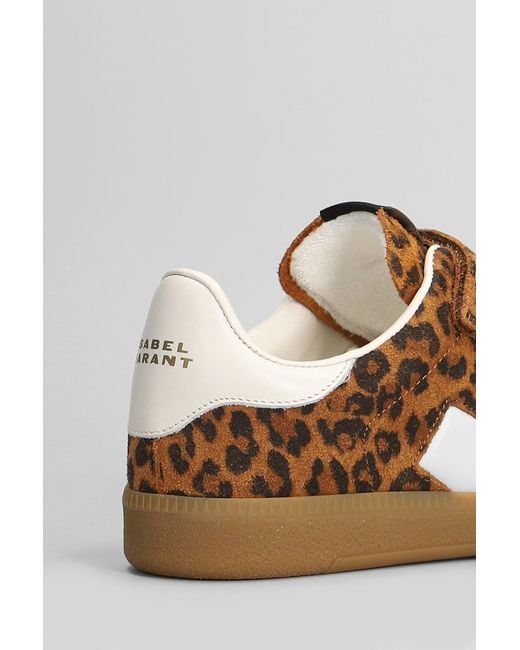 Isabel Marant Brown Beth Sneakers