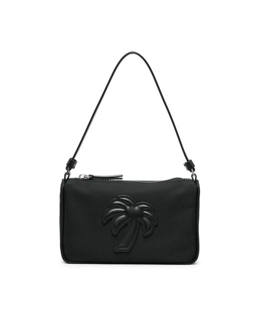 Palm Angels Black Big Palm Mini Shoulder Bag