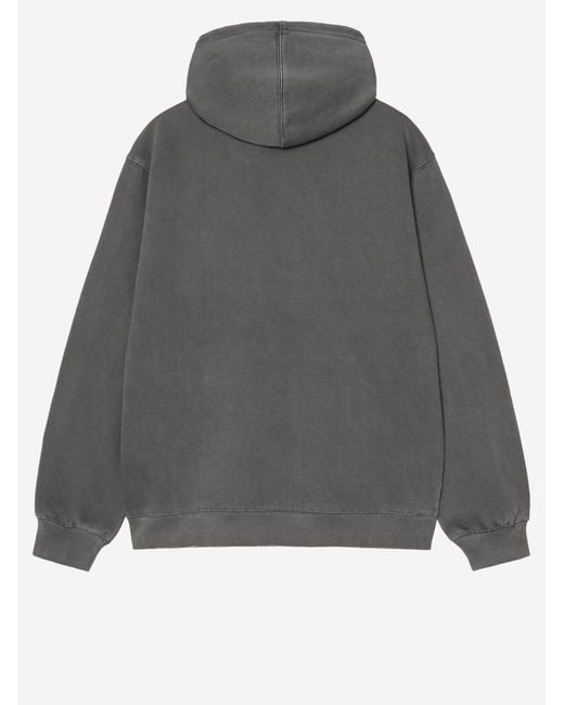 Carhartt Gray Cotton Sweatshirt for men