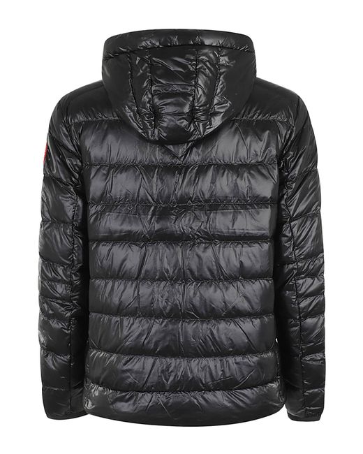 Canada Goose Black Cg Crofton Hoody for men