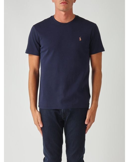 Polo Ralph Lauren Blue Custom Slim-Fit for men