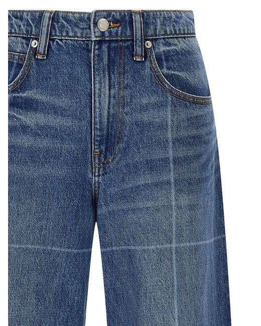 Alexander Wang Blue Faded Jeans